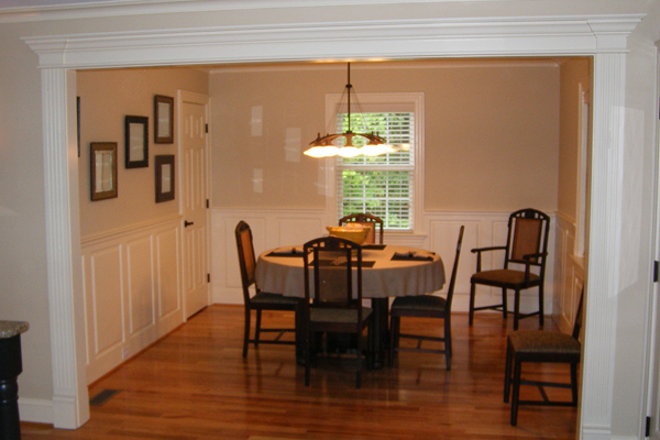 Raised Panel Wainscoting For Dining Room