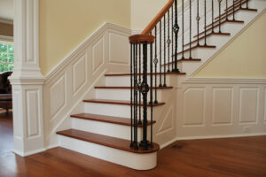 Custom Staircase Wainscoting from Wainscoting America
