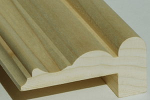 3 1/4 Top Cap Chair Rail Molding close up picture