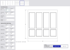 Full Wall Custom Wainscoting Panels
