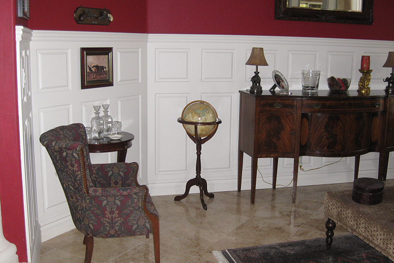 Classic Raised Panel Tall Double Inner Panel. These panels are 59 inches tall with 3 1/2 inch wide stiles. The lower inner panels are 31 inches tall and the upper inner panels are 12 inches tall.